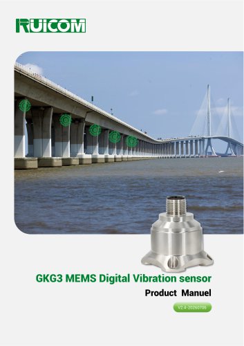 GKG3 MEMS Digital Vibration sensor