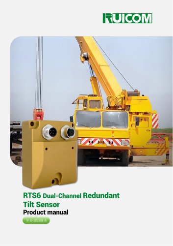 RTS6 Dual-Channel Redundant Tilt Sensor