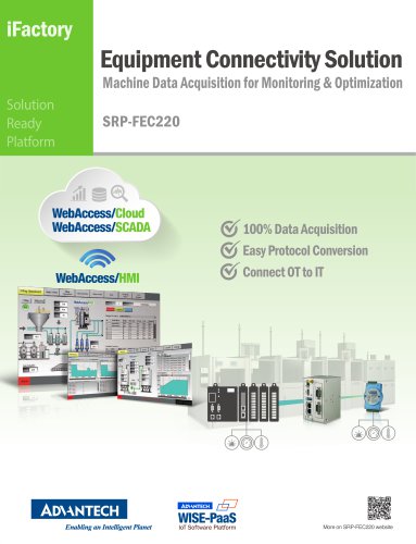 Machine Data Acquisition for Monitoring & Optimization