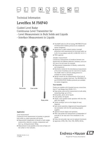 Levelflex M FMP40