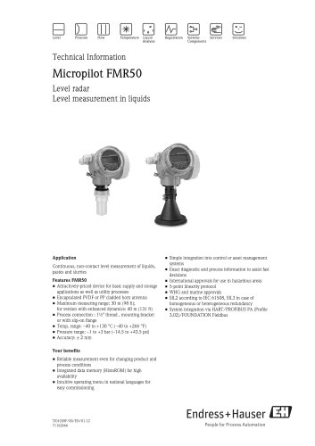 Micropilot FMR50