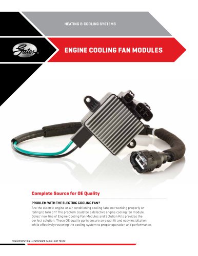 Engine Cooling Fan Module