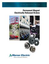 Permanent Magnet Electrically Released Brakes