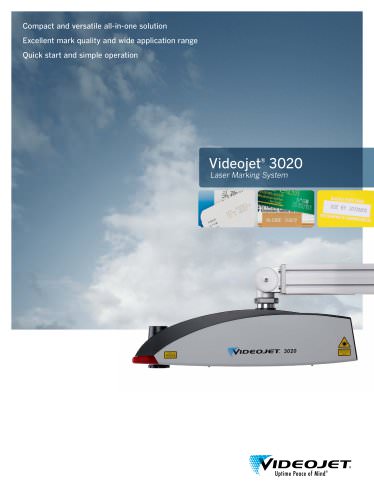 Videojet 3020 Laser Marking System