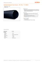 Vehicle Exhaust Gas Hoses - Art. No.: 114 0824