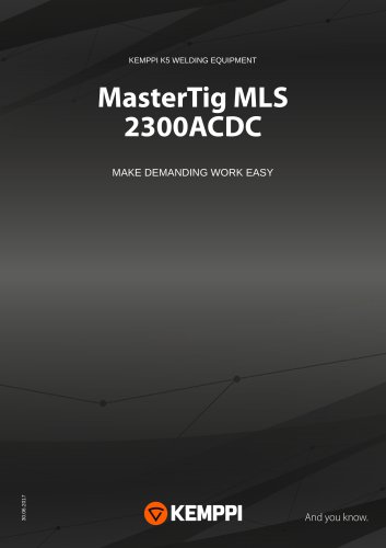 MASTERTIG MLS 2300ACDC