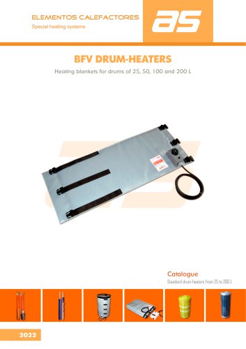 Drum-heaters 25, 50, 100 and 200 L