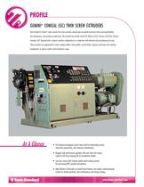 Gemini Conical Extruders