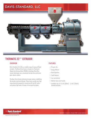 Thermatic-E2 Extruder