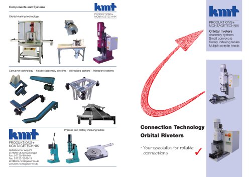 Connection technology Orbital riveters