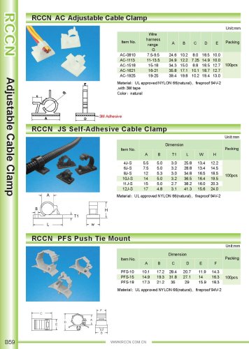 RCCN  AC Adjustable Cable Clamp