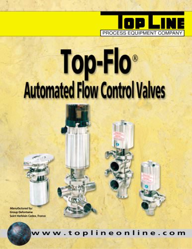 Top Line Air Operated Flow Control Valves