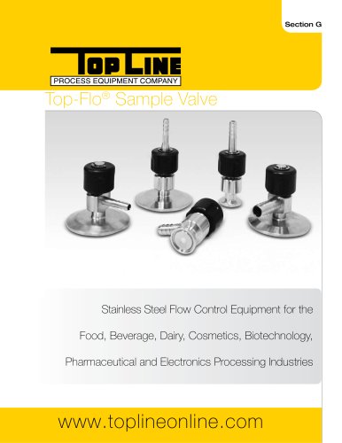 Top Line Sample Valves