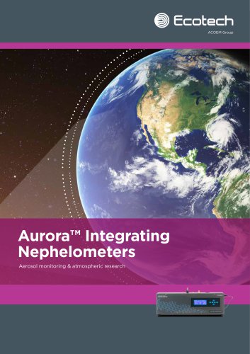 The Aurora range of integrating nephelometers