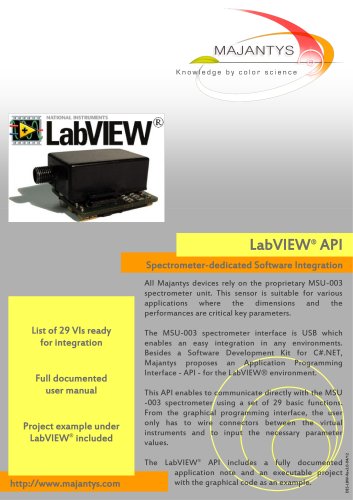 LabVIEW  API