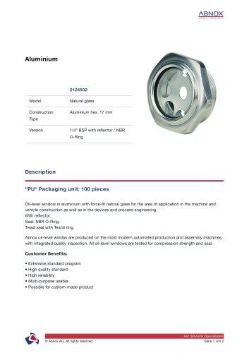 Aluminium 2124502