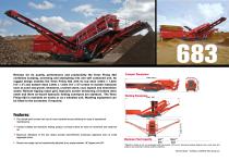 Terex® Finlay 683