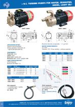 DC turbine pumps water, diesel, light oil: G30Cx - G60Cx