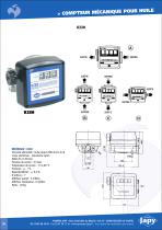 Mechanical meter for oi