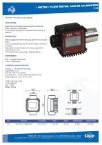 Meter, flow meter : K24