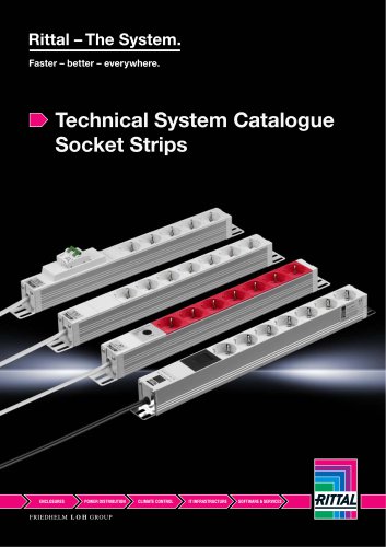 Technical System Catalogue Socket Strips