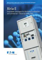 Xiria E Extendable switchgear for distribution substations and commercial / industrial applications