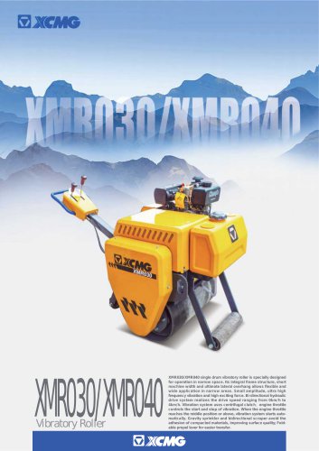 Vibratory Roller XMR030XMR040
