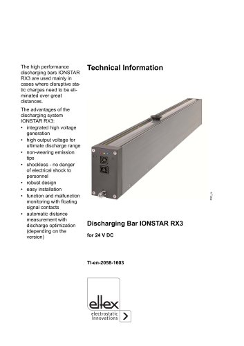 Technical information RX3