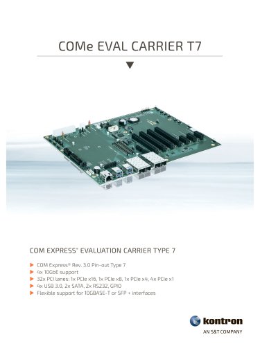 COMe Eval Carrier T7