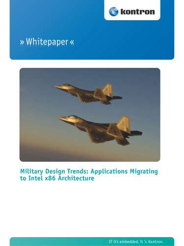 Military Design Trends: Applications Migrating