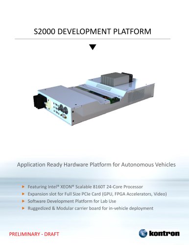 S2000 DEVELOPMENT PLATFORM