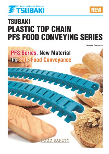 Plastic Top Chain PFS Food Conveying Series