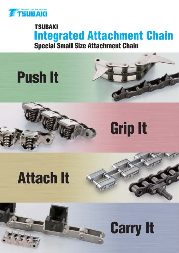 Tsubaki Integrated Attachment Chains