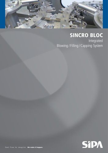 SINCRO BLOC Integrated Blowing / Filling / Capping System