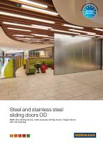 Steel and stainless steel  sliding doors OD