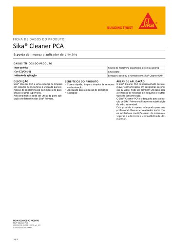 Sika® Cleaner PCA