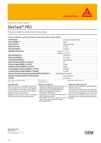 SikaTack® PRO