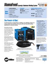 AlumaFeed Synergic Aluminum Welding System