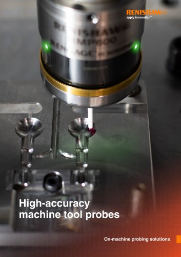 High-accuracy machine tool probes