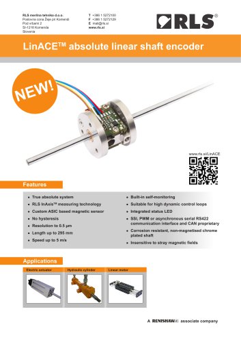 LinACE? absolute linear shaft encoder