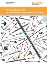 Styli and accessories - technical specifications guide