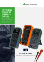 METRAHIT IM SERIES. SAFE TESTING OF ELECTRIC MACHINES AND SYSTEMS