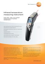 Infrared temperature measuring instrument - testo 830