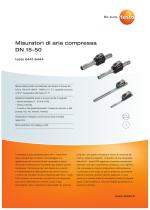 Misuratori di aria compressa DN 15-50 testo 6441-6444 - 1