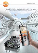 Testo 350: analizzatore di combustione per il settore industriale