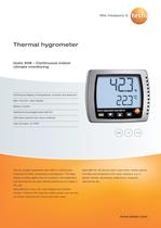 Thermal hygrometer - testo 608