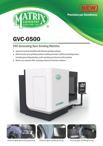 GVC-0500 CNC Generating Gear Grinding Machine