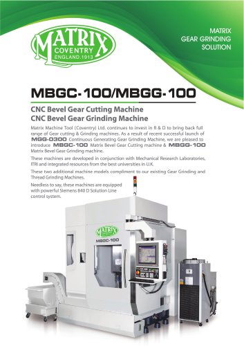 MBGC-100/MBGG-100