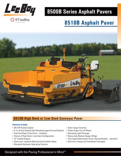 8510B Asphalt Paver