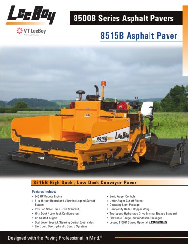 8515B Conveyor Paver